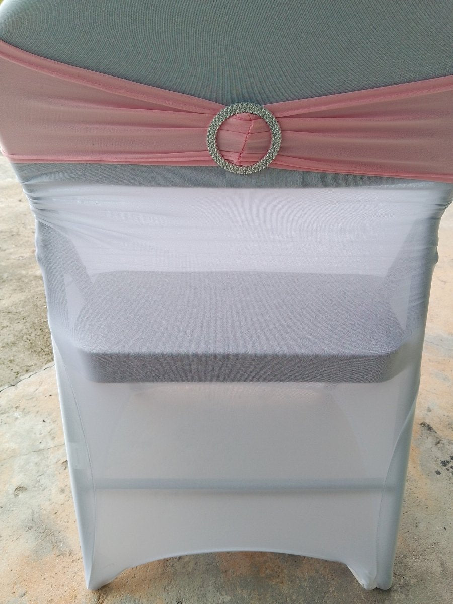 Chair Sash Rental – Elegant Satin, Organza & Spandex Bands for Event Seating - Savoury Luxury Events