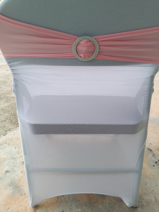 Chair Sash Rental – Elegant Satin, Organza & Spandex Bands for Event Seating - Savoury Luxury Events