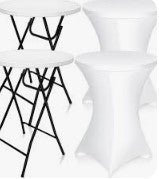 Cocktail Tables & Cover - Savoury Luxury Events
