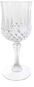 Hard Plastic Vintage Style Cordial Plastic Wine Glasses, - Savoury Luxury Events