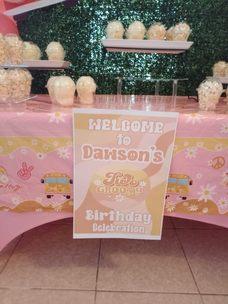 Popcorn Cup – Customizable Labels for Any Celebration (Copy) - Savoury Luxury Events