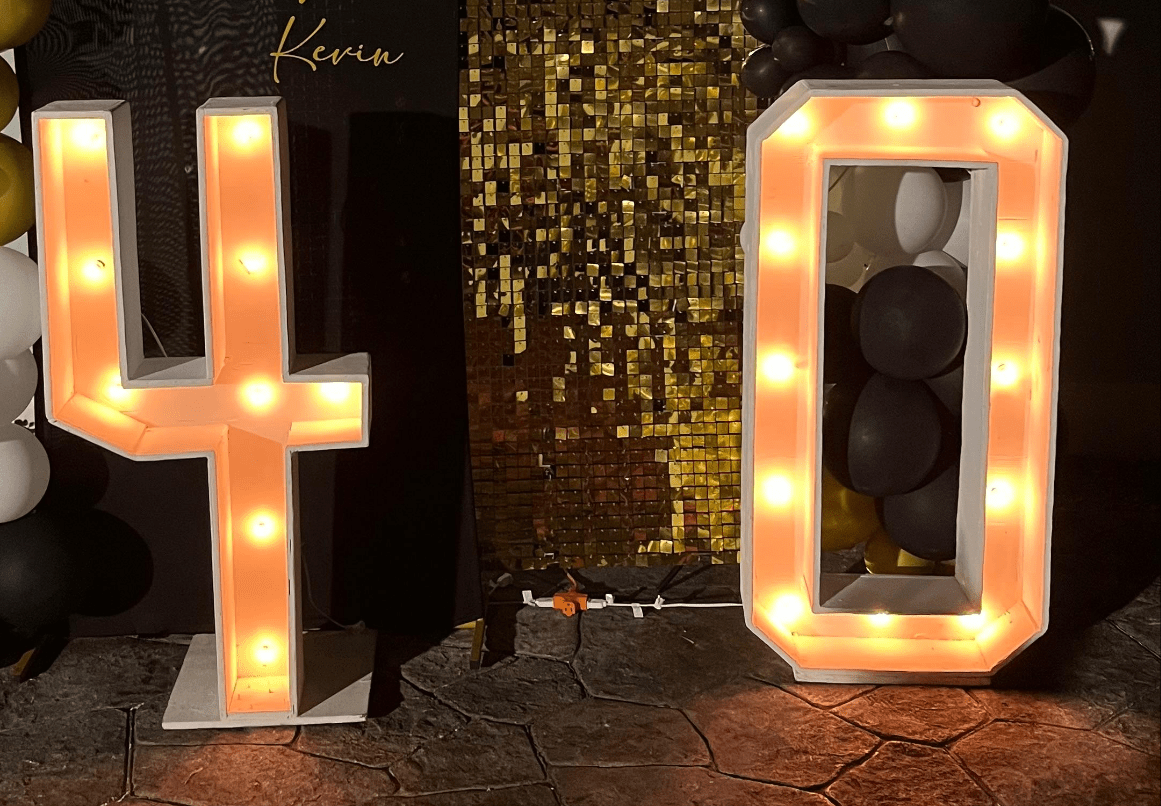Shimmer Wall 5x6 foot - Savoury Luxury Events