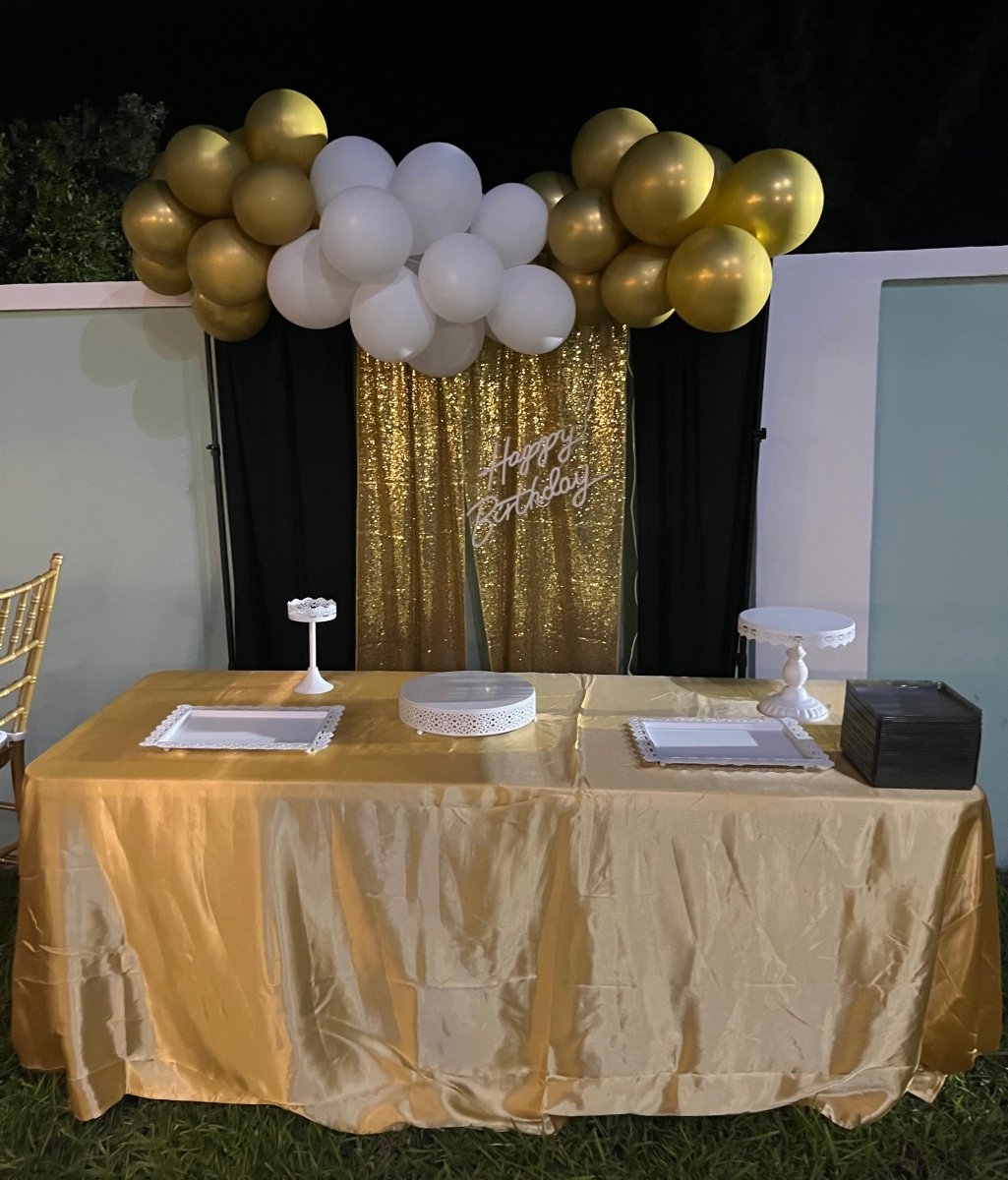 Theme Backdrop for Dessert Table – Stylish Party Display - Savoury Luxury Events