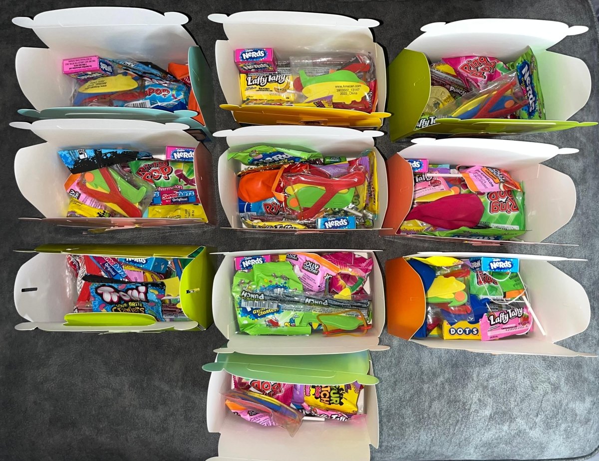 Theme Party Box – Snacks, Treats & Party Favors Included - Savoury Luxury Events